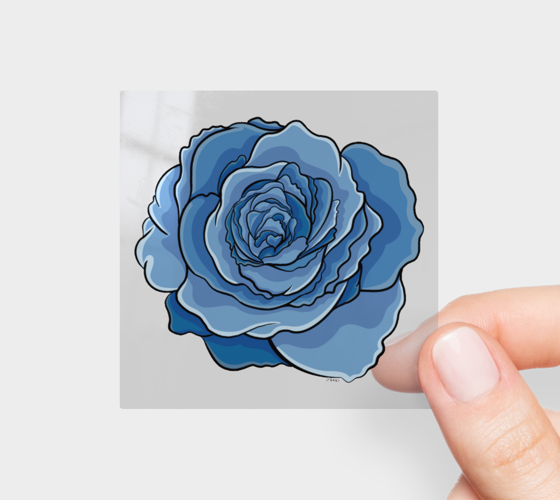 Powder Blue Rose