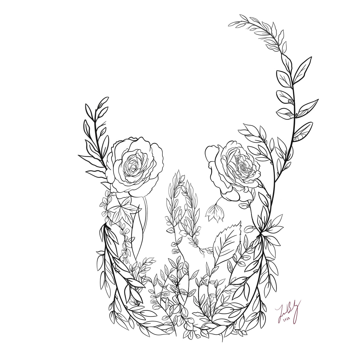 Flowers at a Funeral