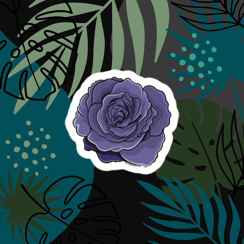Midnight Indigo Rose