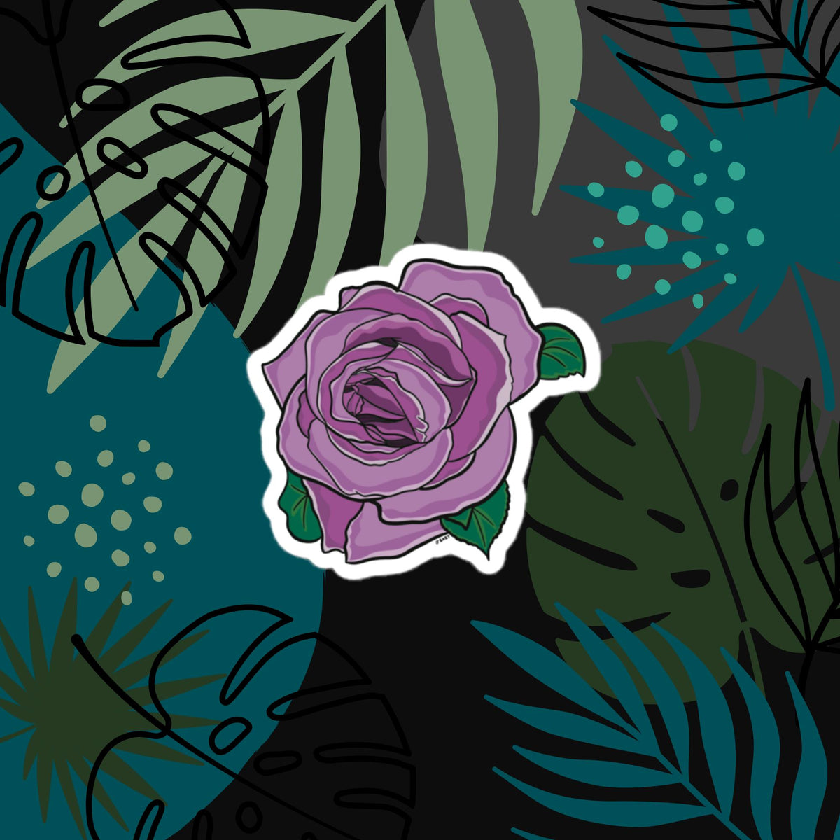 Lavender Amethyst Rose